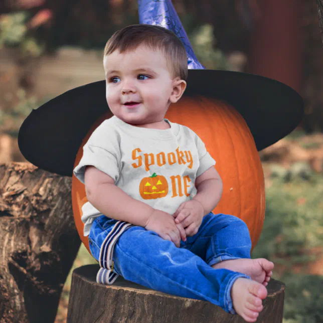 Spooky One 1st Birthday Baby T-Shirt | Zazzle