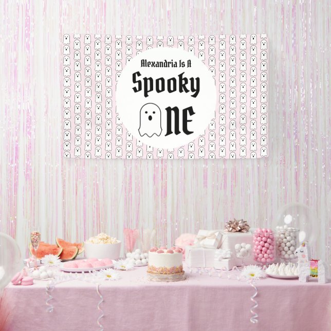 Spooky One 1st Birthday Banner (Party)