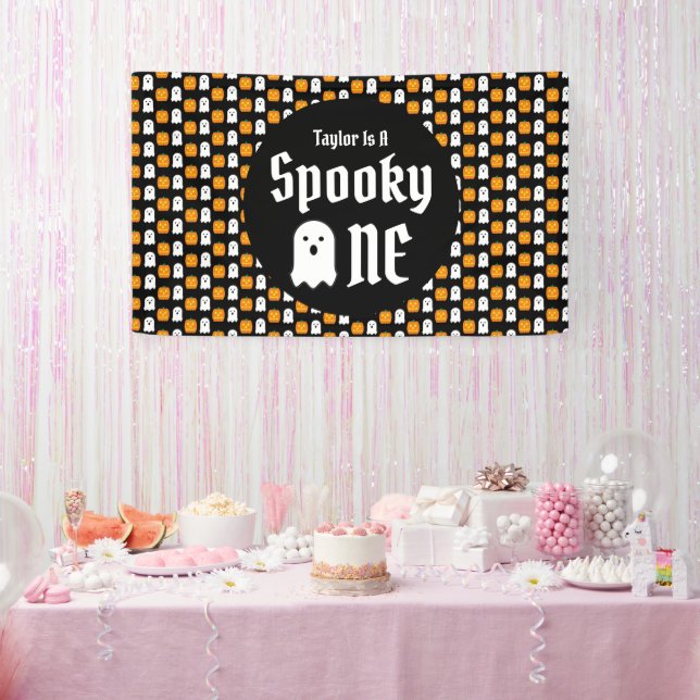 Spooky One 1st Birthday Banner (Party)