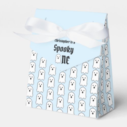 Spooky One 1st Birthday Favor Boxes