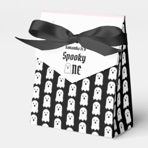 Spooky One 1st Birthday Favor Boxes