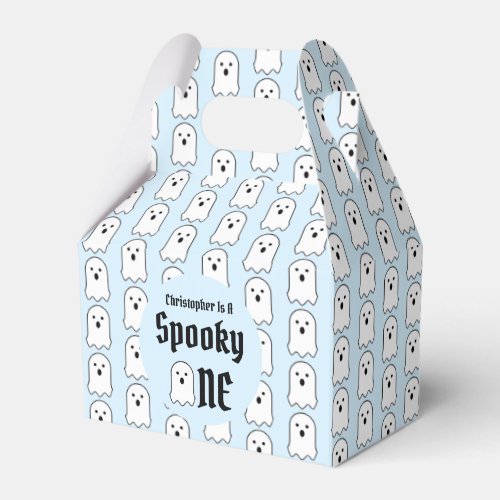 Spooky One 1st Birthday Favor Boxes