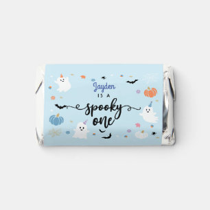 Spooky One Cute Ghost Halloween 1st Birthday Hershey's Miniatures