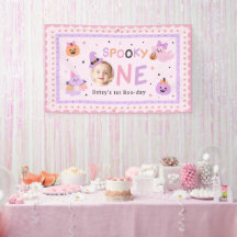 Spooky One Cute Halloween Ghost 1st Birthday