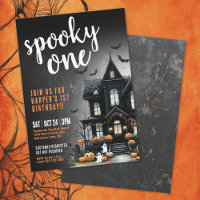 Spooky One Halloween 1st Birthday