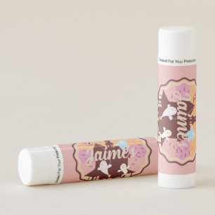 Spooky One Halloween First Birthday Ghost Party Lip Balm