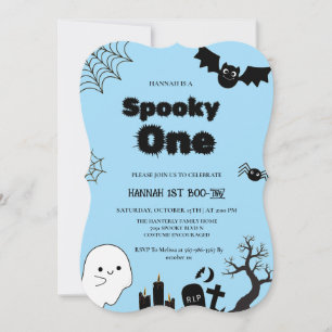 Spooky one Halloween first birthday party