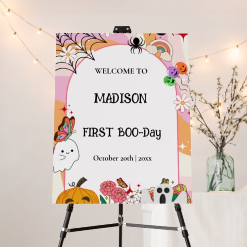 Spooky one Halloween spooktacular birthday party  Foam Board