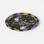Spooky One Paper Plate - Blk (Angled)