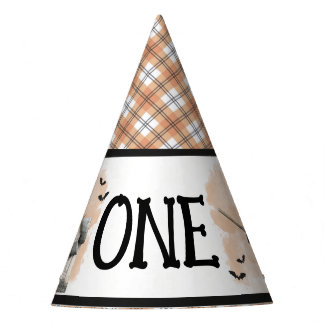 Spooky One Witch First Birthday Party Hat