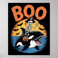 Spooky Orca Costume On Boo Orca Halloween