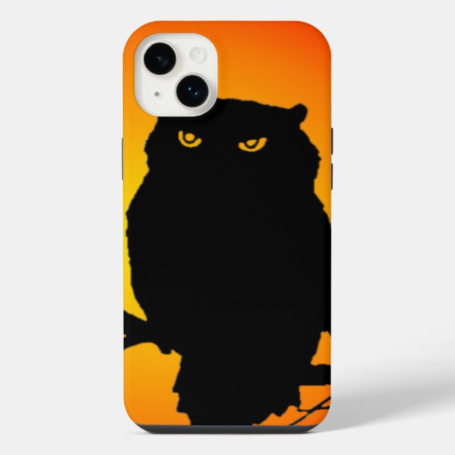 Spooky Owl Iphone Case (Back)