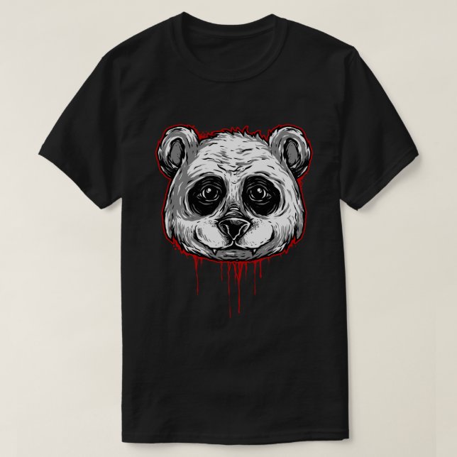 Spooky Panda T-Shirt (Design Front)