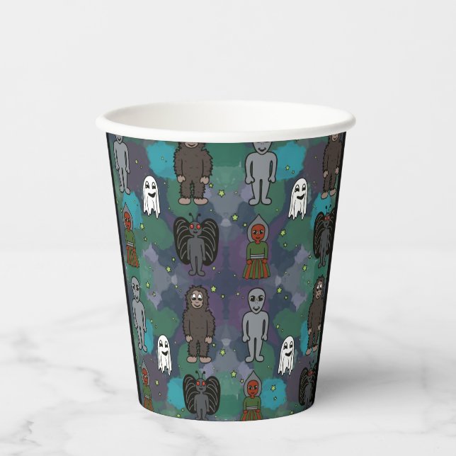 Spooky Paper Plate Cups (Front)