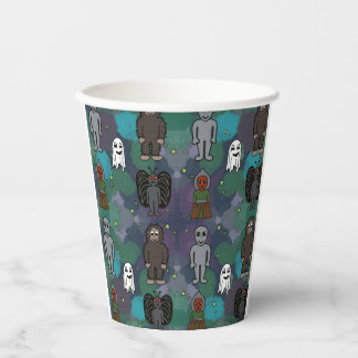 Spooky Paper Plate Cups