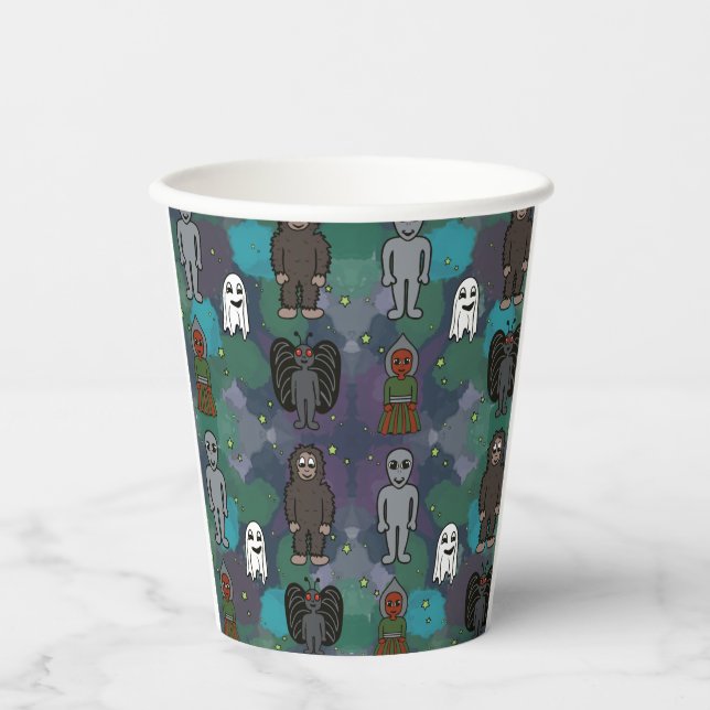 Spooky Paper Plate Cups (Front)