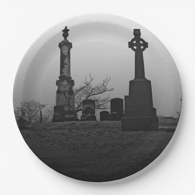 Spooky Paper Plates (Front)
