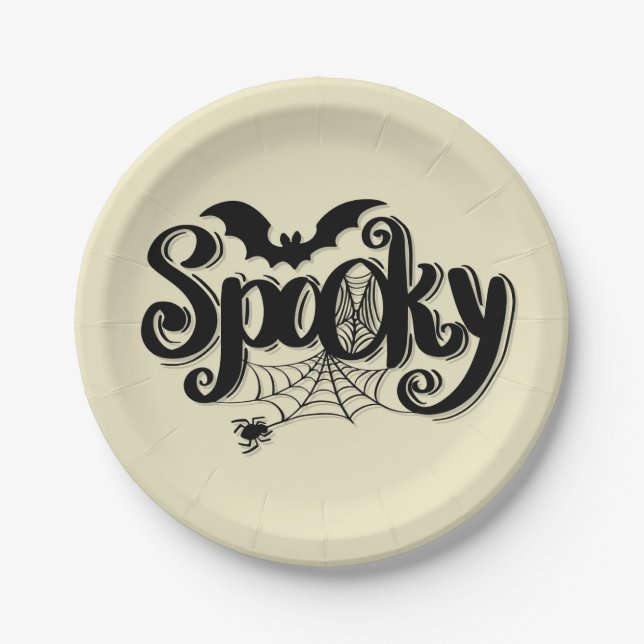 Spooky Paper Plates (Front)