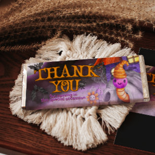 Spooky Party Hershey Bar Favors
