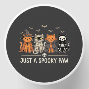 Spooky Paw Halloween Cat Costume Vector Design_1 Mini Candle Favors