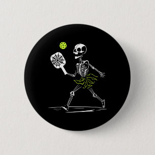 Spooky Pickleball Halloween Skeleton Women Tank To Button
