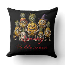 Spooky Pineapple Halloween Skeleton Family Custom