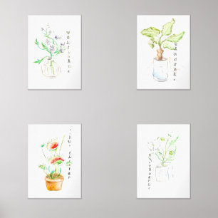 Spooky Plants Print Set