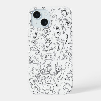 Spooky Pokemon Doodle Case