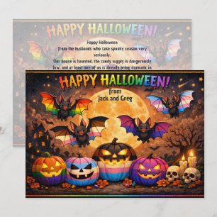 🎃Spooky & Proud Haunted With Pride  Invitation