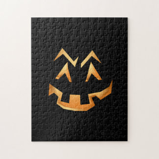 Spooky Pumpkin Face | Halloween Jigsaw Puzzle