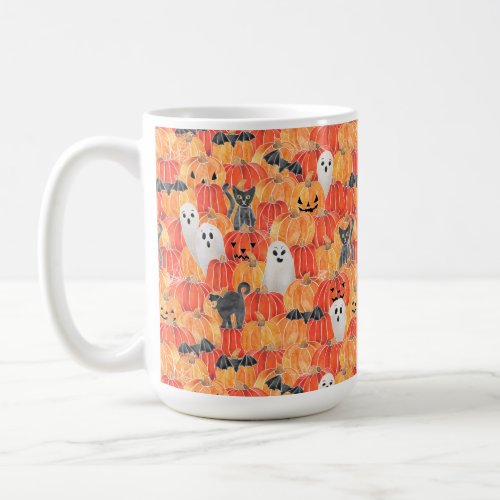 Spooky Pumpkin Patch Coffee Mug