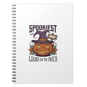 Spooky Pumpkin Shirt Vintage Engraving Halloween T Notebook