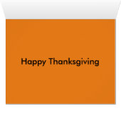 Spooky Pumpkins Happy Thanksgiving  (Inside Horizontal (Bottom))