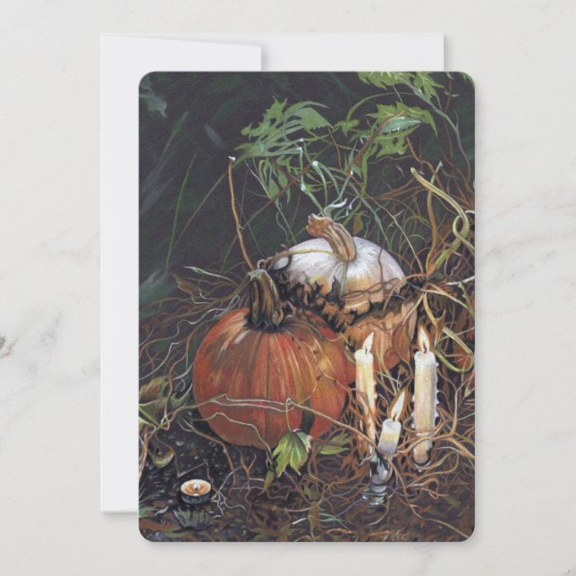 Spooky pumpkins notecard (Front)