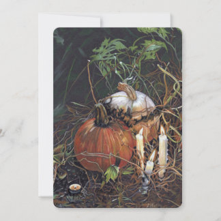 Spooky pumpkins notecard
