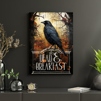 Spooky Raven Vintage Decoupage Tissue Paper