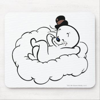 Spooky Relaxing On Cloud Mouse Pad by casper at Zazzle