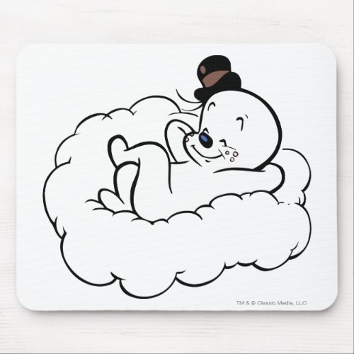 Spooky Relaxing On Cloud Mouse Pad