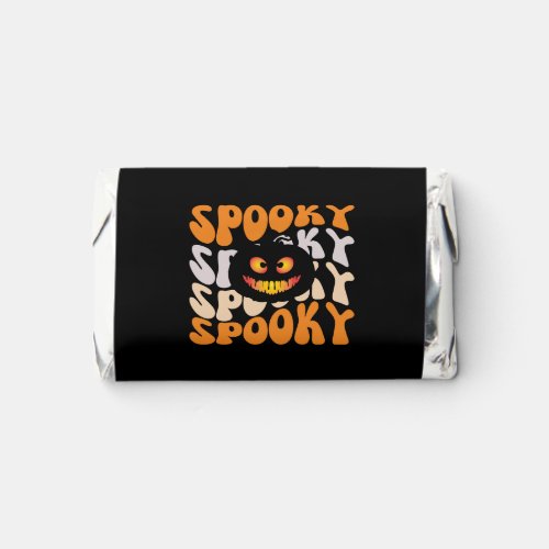 Spooky Retro Jack O Lantern Pumpkin Halloween Hersheys Miniatures