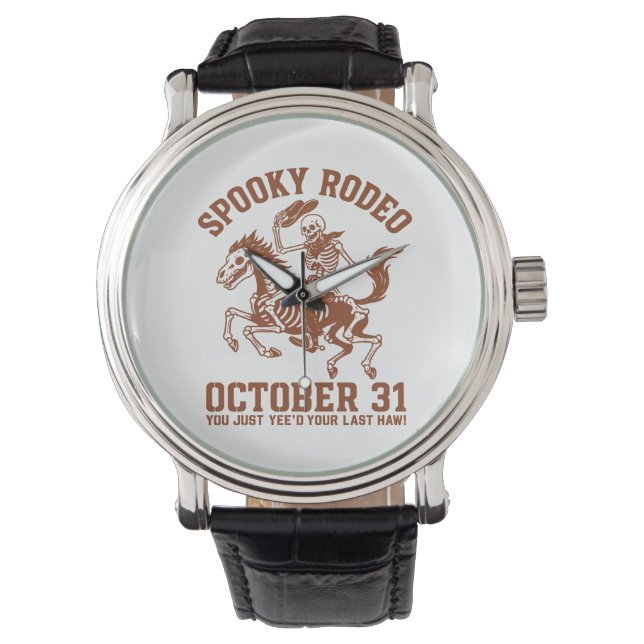 Spooky Rodeo Halloween October 31 Watch (Front)