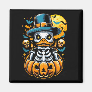 Spooky Rubber Duck Halloween Scary Halloween Duck Magnet