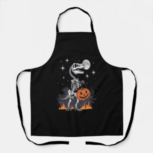 Spooky Saurus Halloween Dinosaur Apron