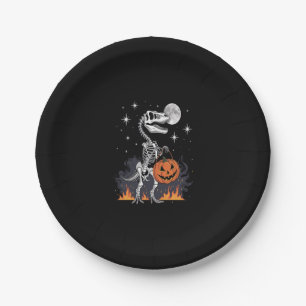 Spooky Saurus Halloween Dinosaur Paper Plates