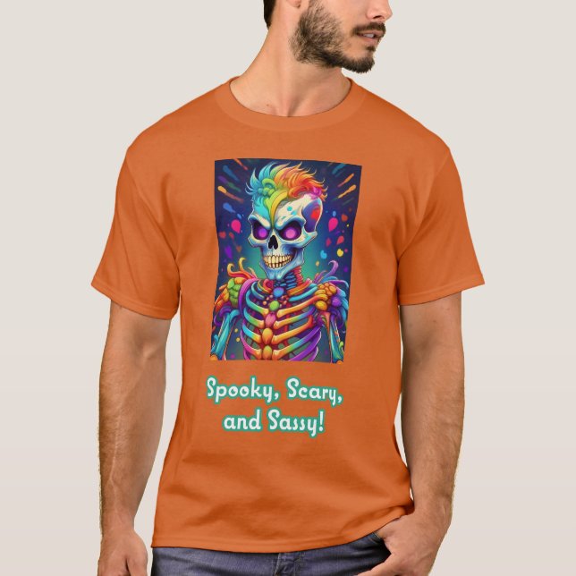 Spooky, Scary, and Sassy! T-Shirt (Front)