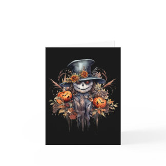 Spooky Scary Halloween Ghost  Card