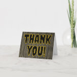 [ Thumbnail: Spooky, Scary, Halloween Style "Thank You!" Card ]