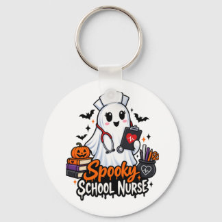 . Spooky School Nurse Keychain