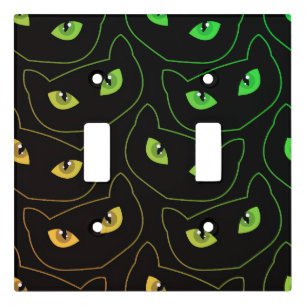 Spooky Seamless Pattern F (Style: 1) Light Switch Cover
