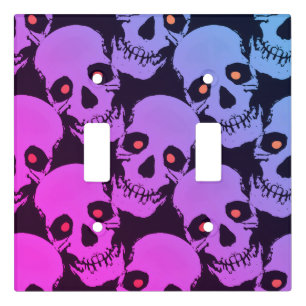 Spooky Seamless Pattern J (Style: 1) Light Switch Cover