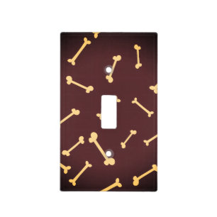 Spooky Seamless Pattern N (Style: 1) Light Switch Cover